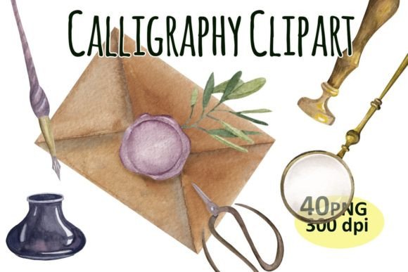 Download Calligraphy Png Clipart, Office Supplies - Office supplies Collection