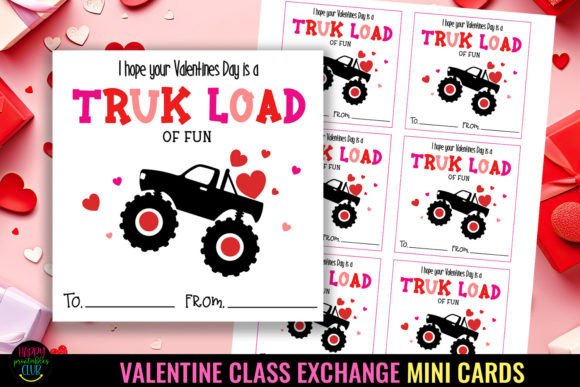 Download Printable Valentines Class Exchange Card - Printable Collection