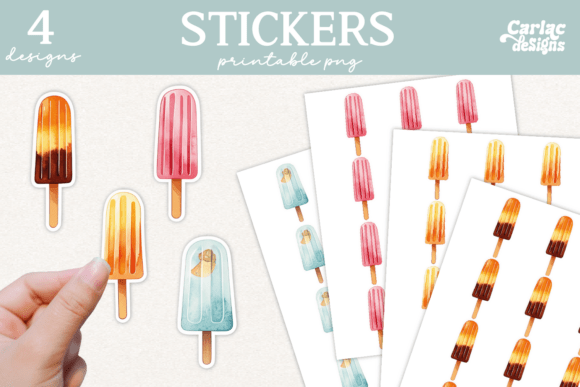Download Summer Printable Stickers - Printable Collection